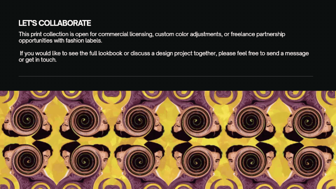 black white and orange modern textile industry presentation